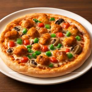 Crispy Chicken Pizza [8 Inches]