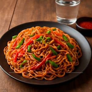 Veg. Schezwan Noodles