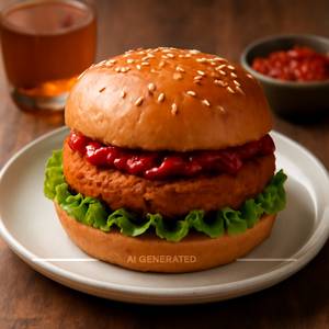 Veg Chilli Burger