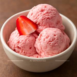 STRAWBERRY ICE CREAM