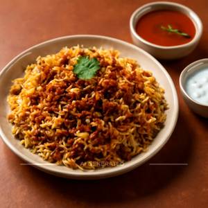 Mutton Keema Biryani