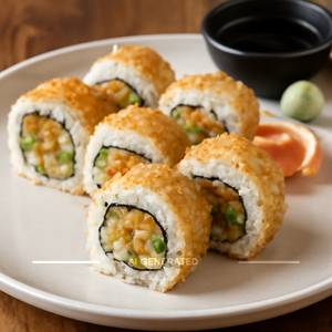 Veg Tempura Sushi