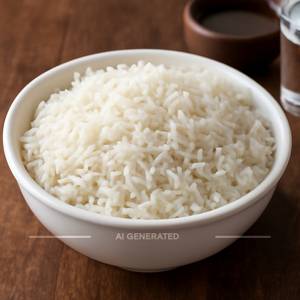 Plain rice
