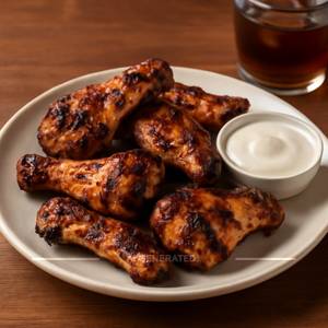 Smoky Grilled Wings