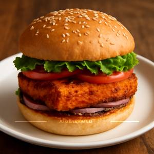 Paneer Spicy Burger