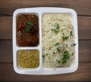 Ghee Rice with chicken rost combo