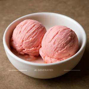 Strawberry Ice Cream (2 Scoops)