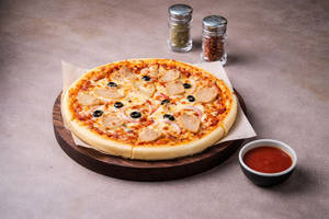 Chicken Salami Pizza (10 Inches)
