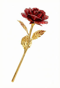 Metal Rose (1 Pcs)