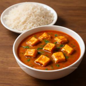 Paneer Masala with Rice