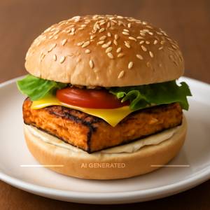 Paneer Cheese Burger