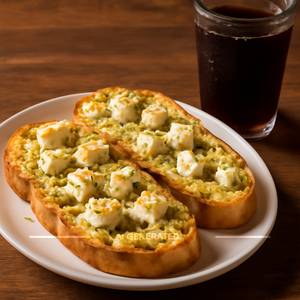 Paneer Cheese Garlic Bread