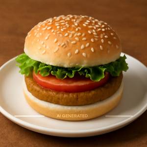 Veggie delight burger 