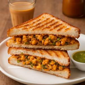 Paneer Bhurji Sandwich