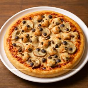 Chicken Mushroom Pizza