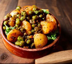 Aloo matar dry