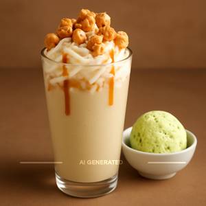 Butterstoch Shake + Pista Icecream
