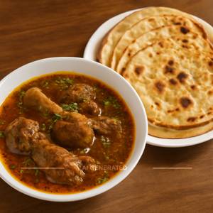 Mutton Mouglia 1 Plate & 5 Tandoor Roti                                                                          