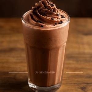 Chocolate milk shake