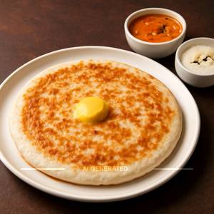 Butter Plain Uttappam