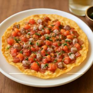 Fried Masala Papad