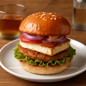 Veg.Paneer Burger
