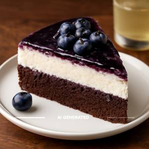 Special Blueberry Truffle Cake