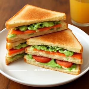Veg Club Sandwich