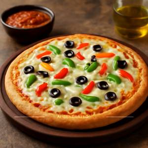 Double Cheese Veg Pizza