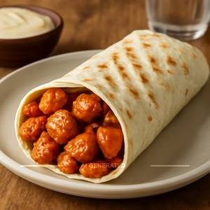 Chicken makhani shawarma