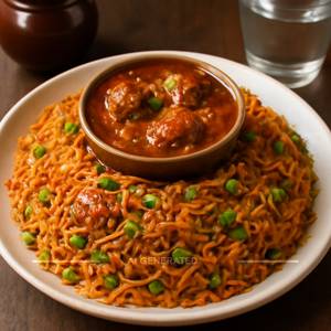 Veg Schezwan Tripple Fried Rice