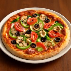 Deluxe Veggie Pizza