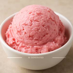 Strawberry ice cream