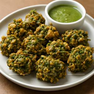 Palak Pakoda 10 Pc
