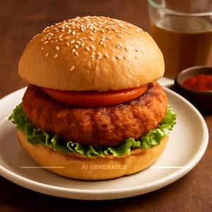 Chicken Tikki Burger