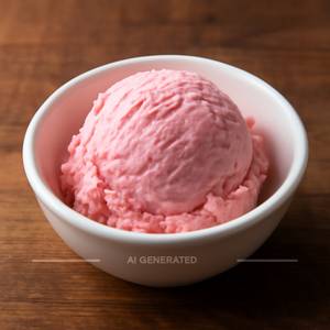 Strawberry ice cream