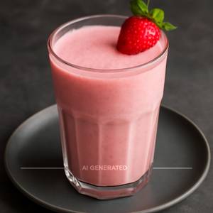 Strawberry shake without ice cream