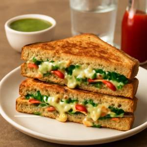 Cheesy Veg-sandwich