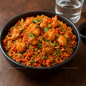 Chicken Schezwan Fried Rice 