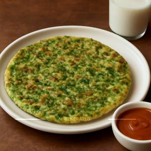 Green Chilli Paratha