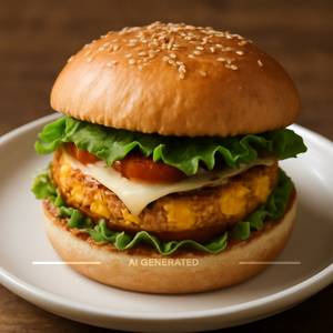 Paneer Cheese Burger