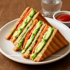 Veg Club Sandwich