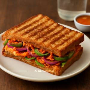 Peri Peri Veg Sandwich