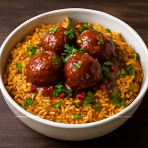 Veg Manchurian Rice