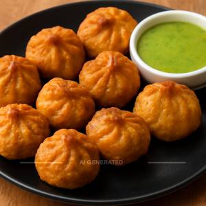Paneer Momos Fried (8 Pieces)