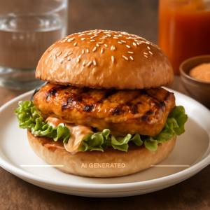 Peri Peri Chicken Burger