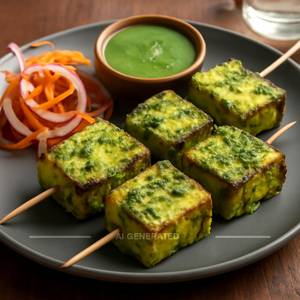 Pudina Paneer Tikka