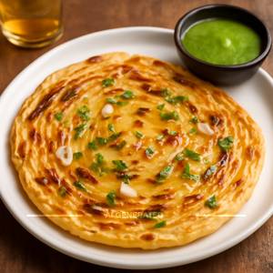 1 Butter garlic chilli lachha paratha