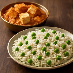 Khoya Paneer + Mattar Pulao                                          