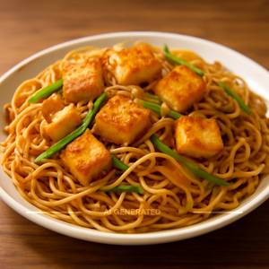 Paneer noodles